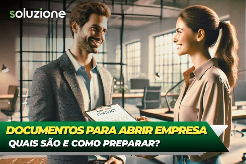 Documentação para abrir empresa - Imagem deempresária e contador com documentação para abertura de empresa