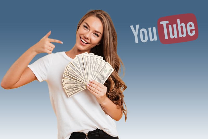 Quanto ganha um youtuber - foto de youtuber ganhando dinheiro no Adsense