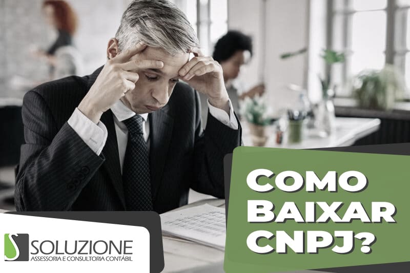 Como baixar CNPJ - Banner sobre encerramento de empresa e como dar baixa em CNPJ