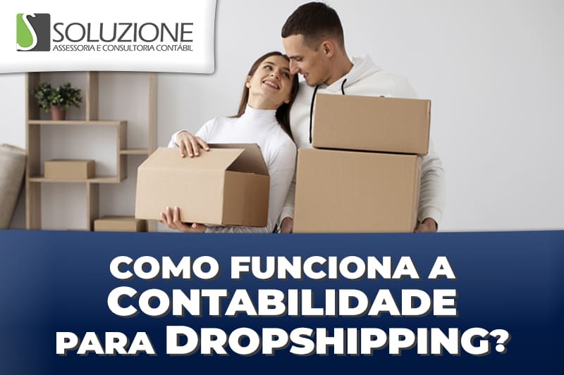 Como funciona a contabilidade para dropshipping - Foto de casal fazendo compras pela internet no dropshipping