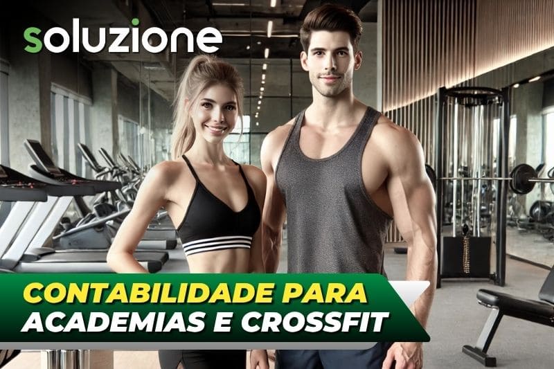 Contabilidade para academias e crossfit - Imagem de personal trainers em academia de ginástica
