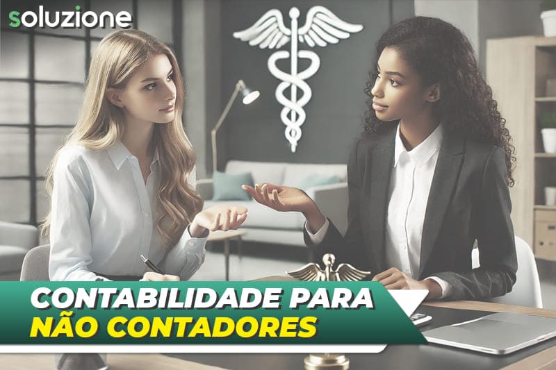 Contabilidade para não contadores e leigos - Imagem de contadora ensinando contabilidade