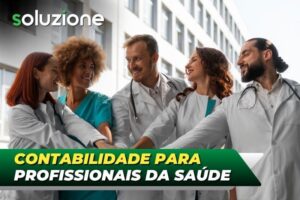 Contabilidade para profissionais da saúde - Imagem de médico, dentista, psiólogo, fisioterapeuta, fonoaudiólogo e veterinário dando as mãos