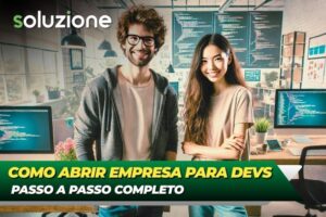 Como abrir uma empresa de desenvolvimento de software - Imagem de programadores após abrir CNPJ para DEVs
