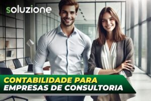 Contabilidade para Empresas de Consultoria - Imagem de consultores em negócio de consultoria