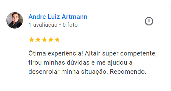 Depoimento Soluzione Escritório de Contabilidade - Cliente Andre Luiz Artmann