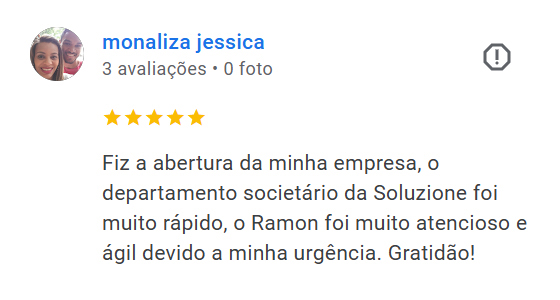 Depoimento Soluzione Escritório de Contabilidade - Cliente Monaliza Jessica