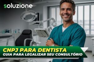 CNPJ para dentista - Imagem de dentista em seu consultório odontológico